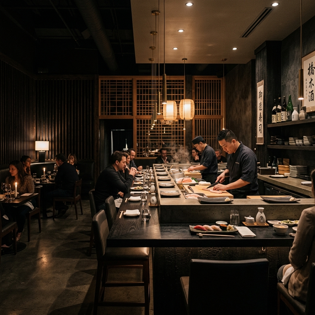 Fuju Sushi Interior